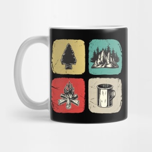 Arrowhead Shapes Collecting Vintage Look Mug